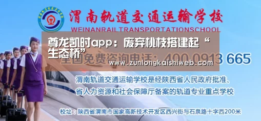 尊龙凯时app:废弃桃枝搭建起“生态桥”(图1) 尊龙凯时人生就是搏